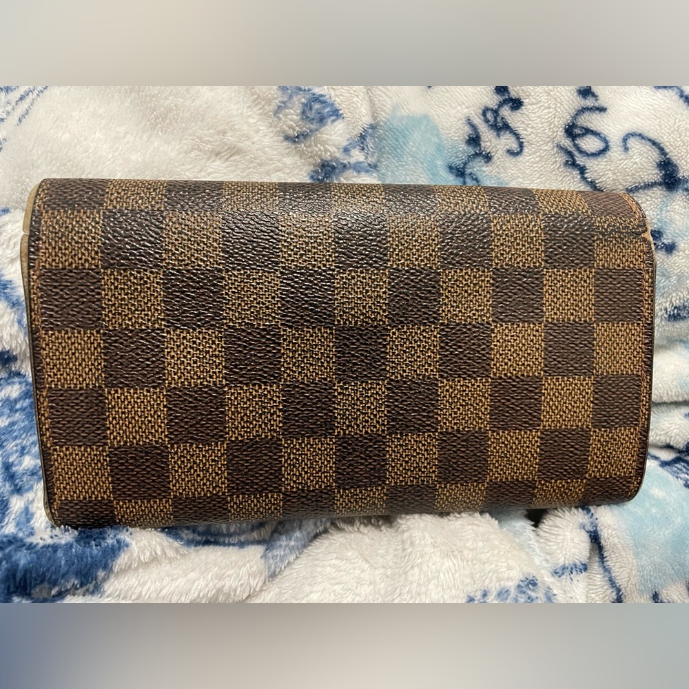 Louis Vuitton Vintage Sarah wallet in Damier Ebene - Picture 2 of 10